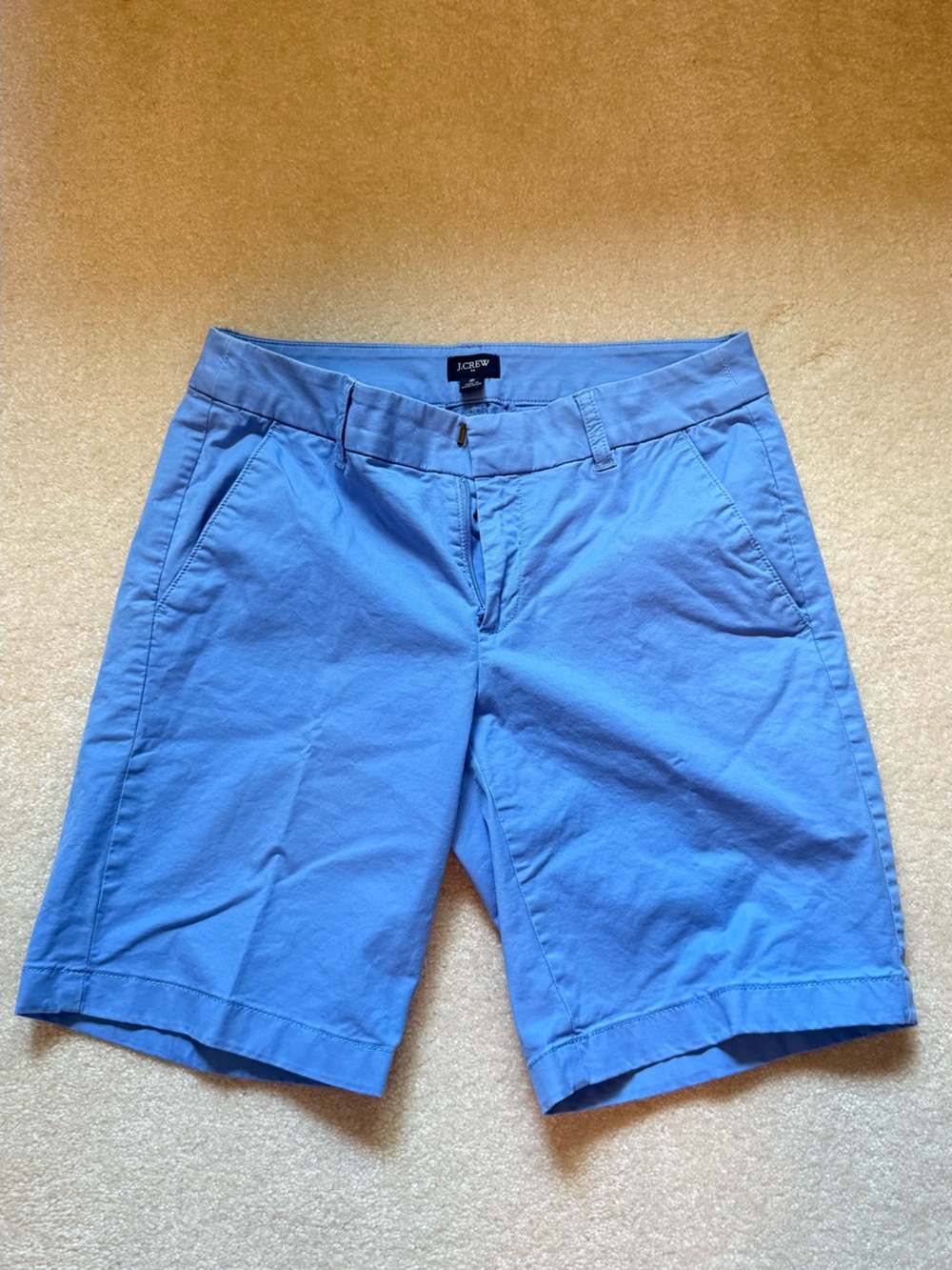 Light Blue Women's Casual Chino Shorts